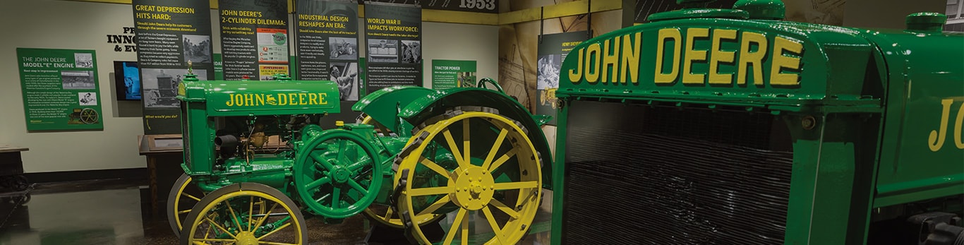 Tractor & Engine Museum, John Deere Attraction in Waterloo, Iowa