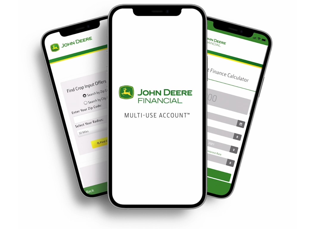 Image mockup composition displaying financial mobile app