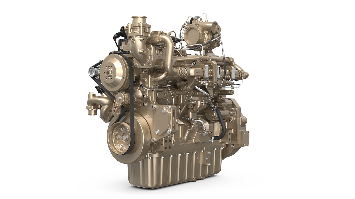 Studio image of JD9P engine.