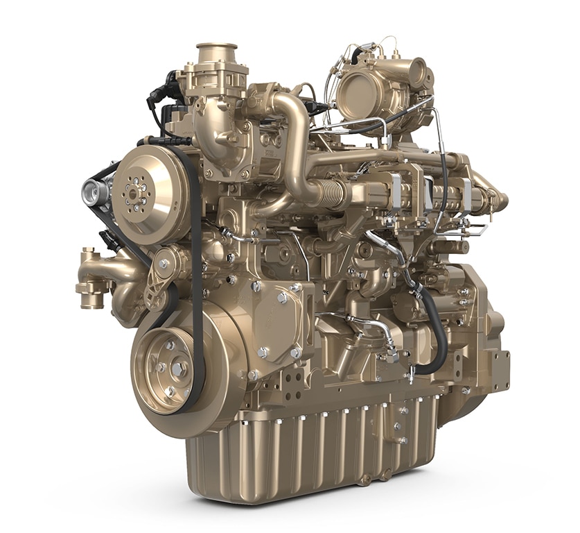 Studio image of JD9P engine.