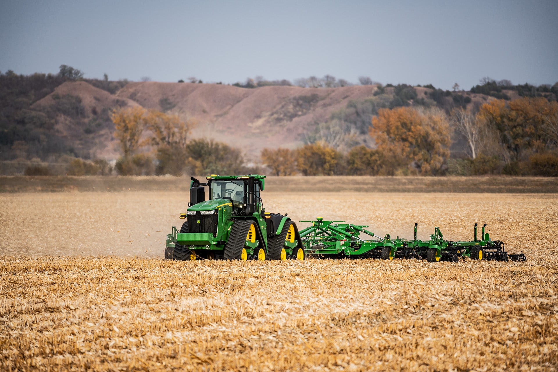 Autonomous 9RX in a field