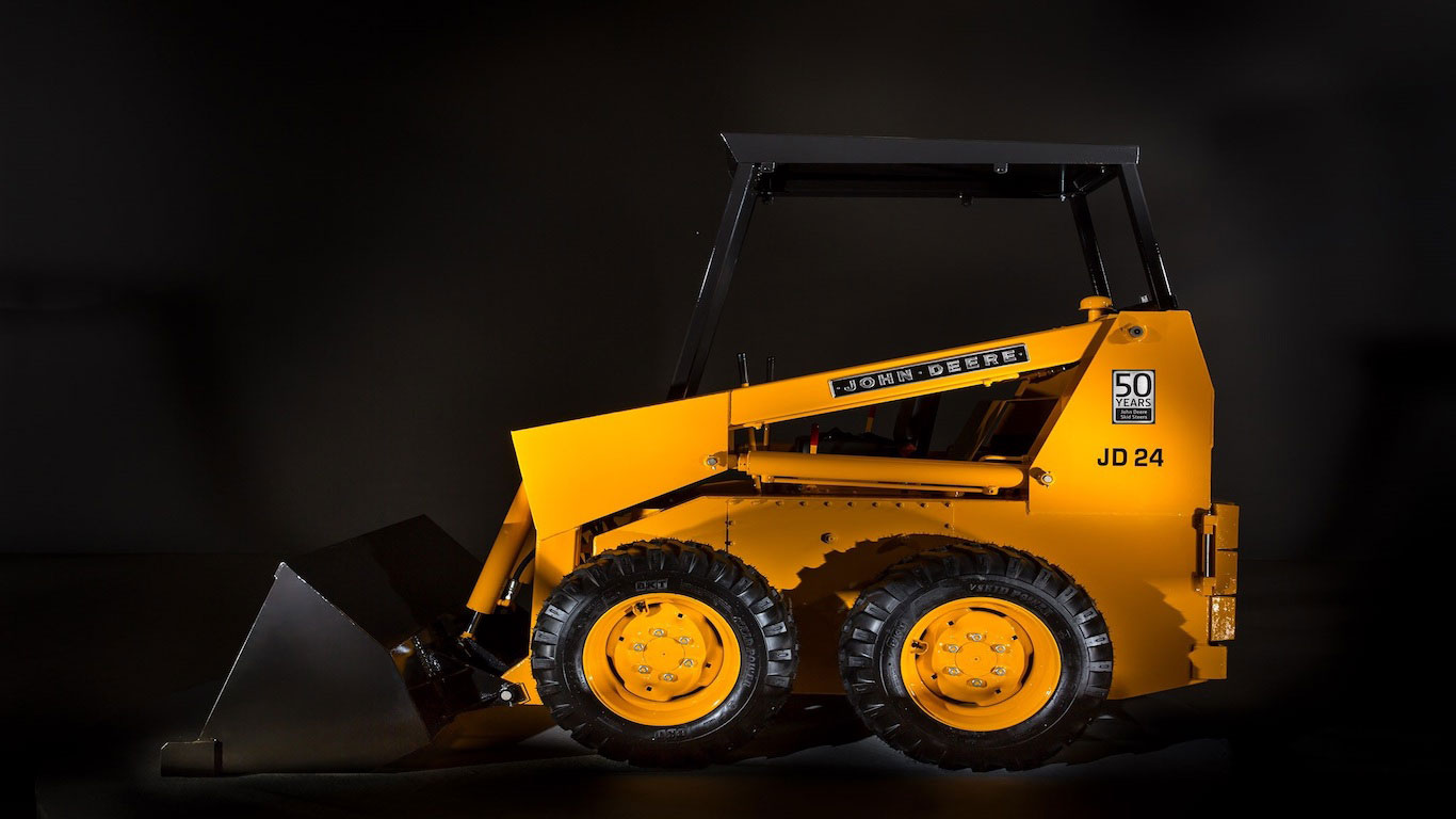 John Deere Celebrates 50th Anniversary Of Skid Steers