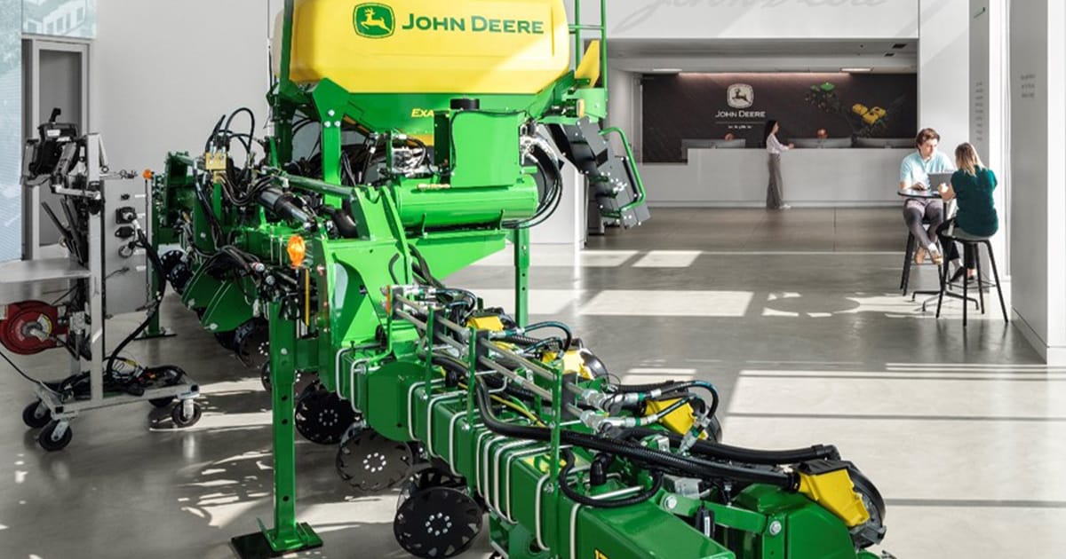 A John Deere manufacturing center