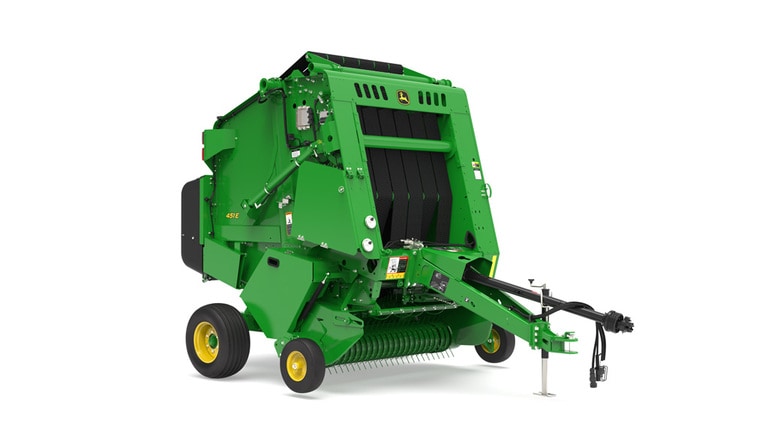 Front-right view of the 451E Baler (4th thumbnail)