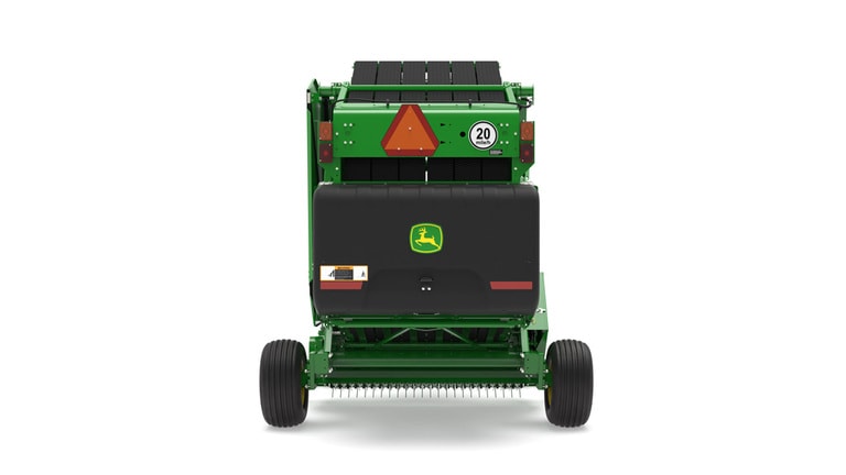 Rear view of the 451E Baler (7th thumbnail)