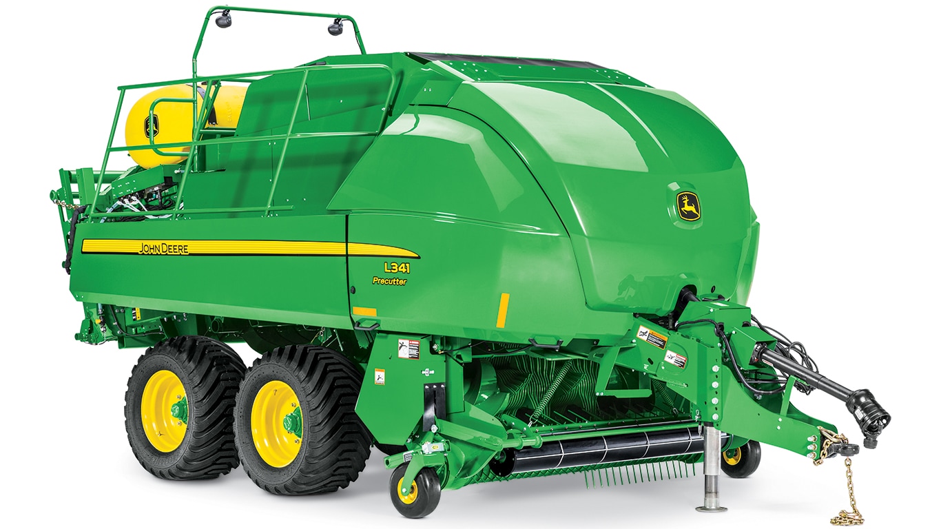 a L341 Large Square Baler on a white background