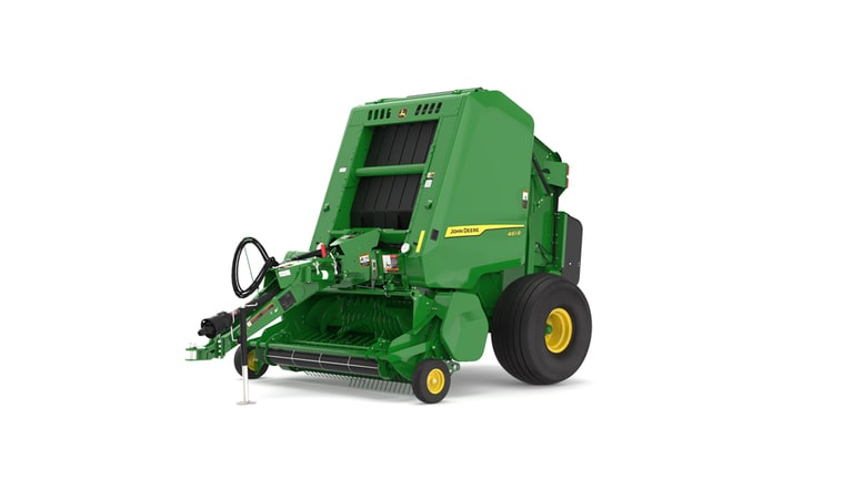 Front left facing 461R Round Baler on a white background (7th thumbnail)