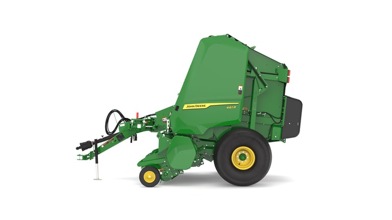 Left facing 461R Round Baler on a white background (6th thumbnail)