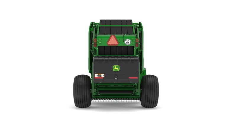 Rear facing 461R Round Baler on a white background (4th thumbnail)