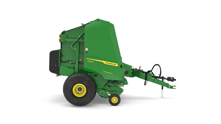 Right facing 561M Round Baler on a white background (2nd thumbnail)