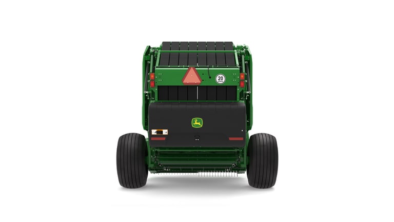 Rear facing 561R Round Baler on a white background (4th thumbnail)