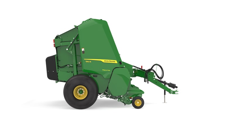 Right facing 561R Round Baler on a white background (2nd thumbnail)