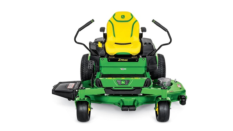 Front view studio image of a Z380R ZTrak Zero-Turn Mower