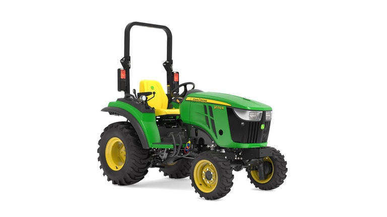 Front-right facing 2032R Compact Tractor on a white background (7th thumbnail)