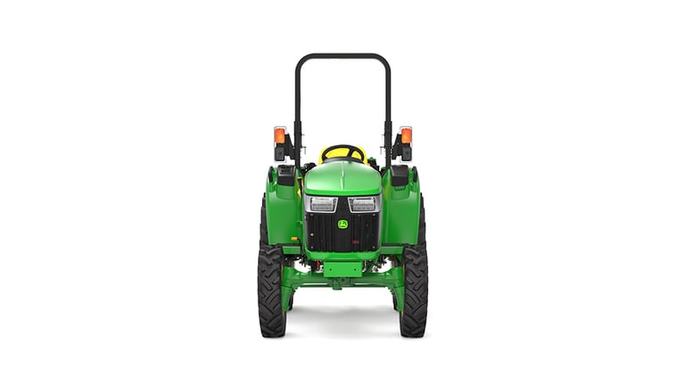 Front view of 3035D Compact Tractor on a white background (8th thumbnail)