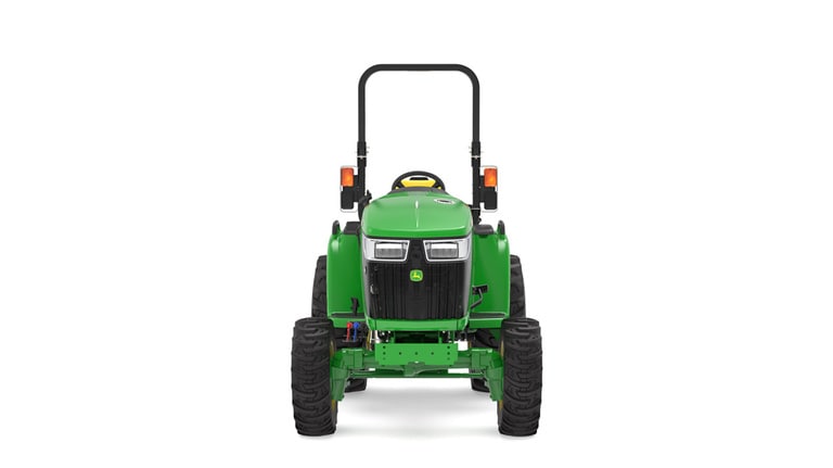 Front view of 3039R Compact Tractor on a white background (8th thumbnail)