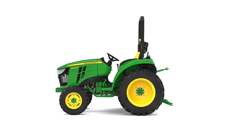 Left facing 3043D Compact Tractor on a white background (2nd thumbnail)