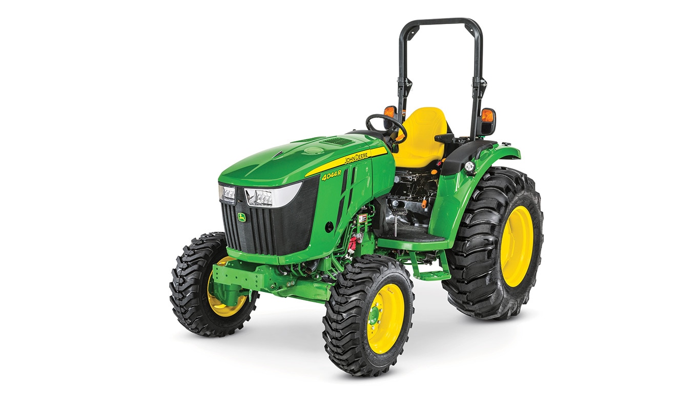 green and yellow mid/large compact tractor green and yellow mid/large compact tractor