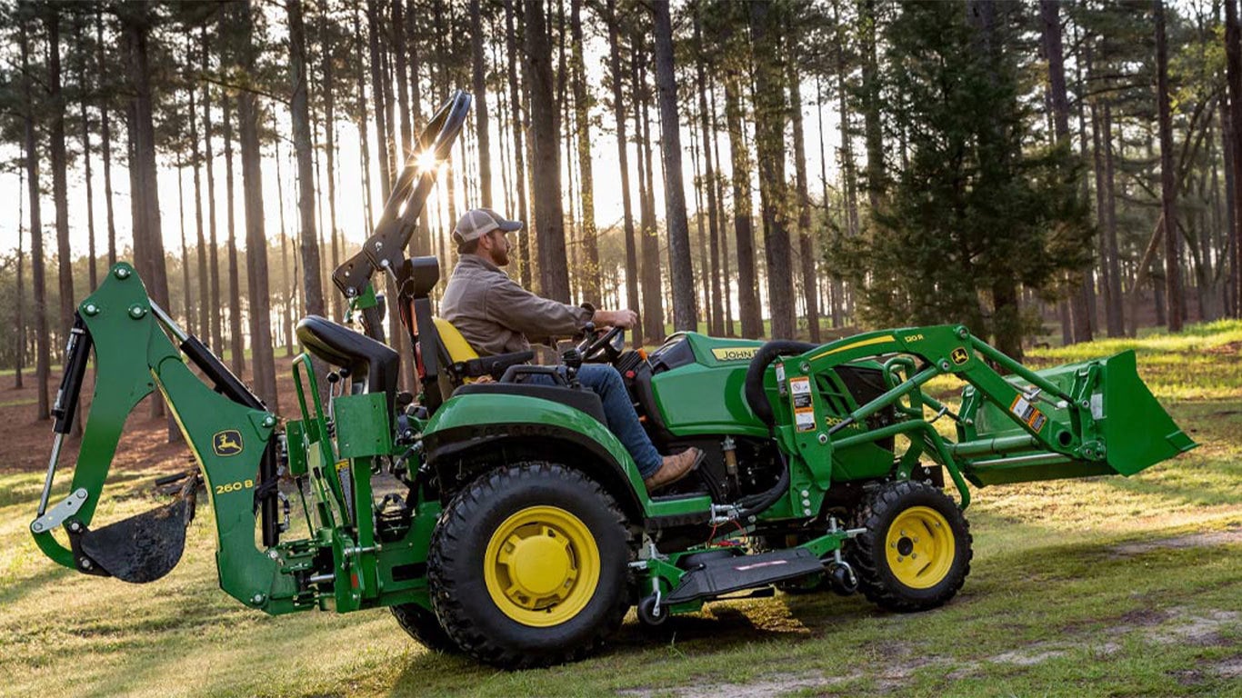 2025R Tractor, 2 Series Compact Tractors