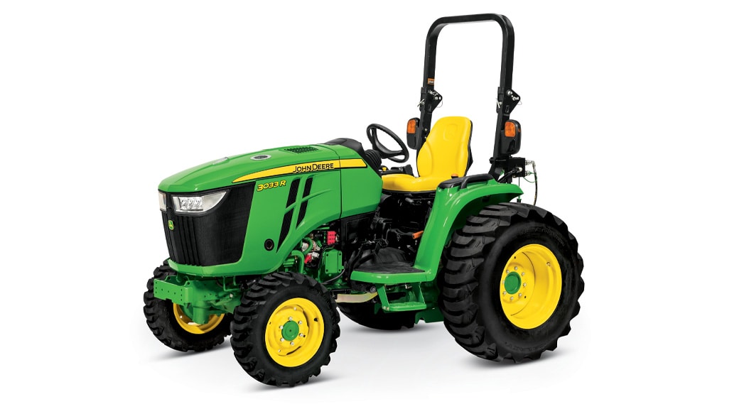 Studio image of 3033R Compact Tractor