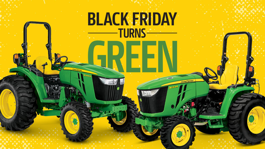 Black Friday Turns Green: Studio images of 4044M and 3033R