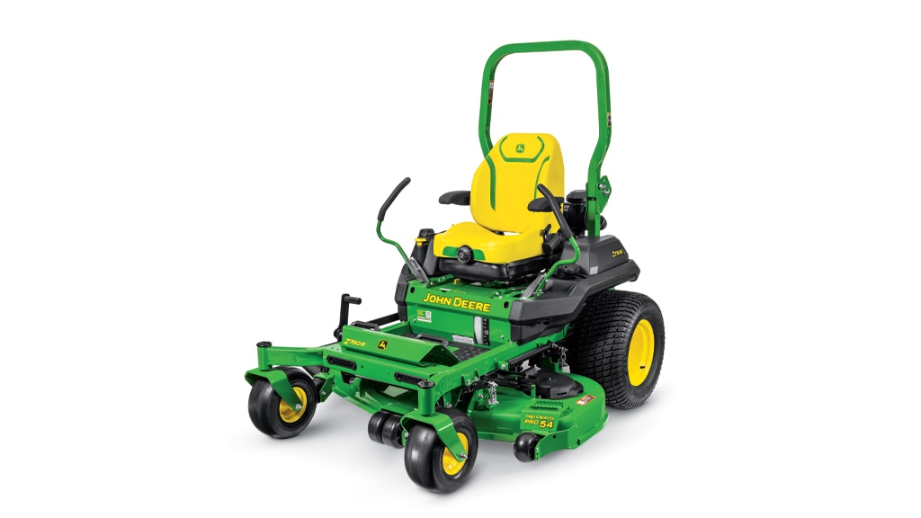 Studio image of a Z760R Zero-Turn Mower