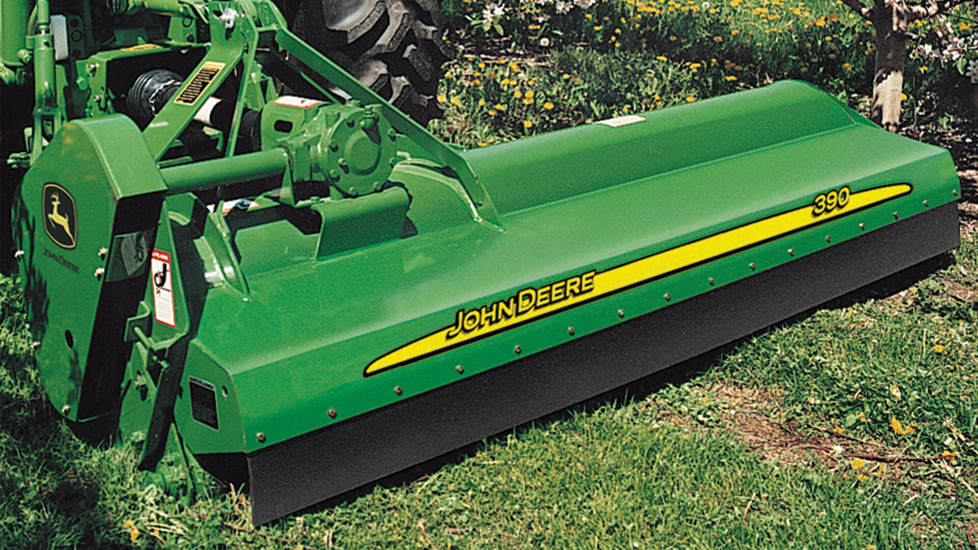 John deere 25a flail mower