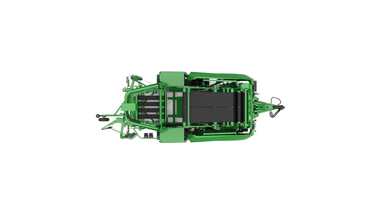 Studio rendering of C462R Wrapping Baler (9th thumbnail)