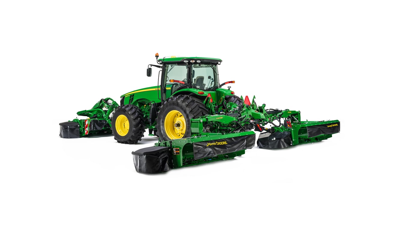 Studio image of R870R Rear Mount Mower Conditioner