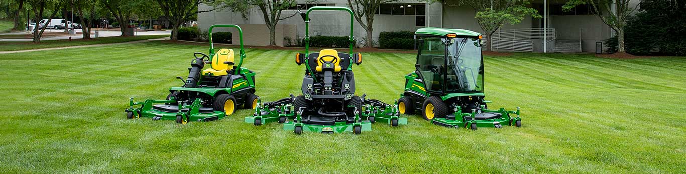 Commercial Mowers, Front and Wide-Area Mowers
