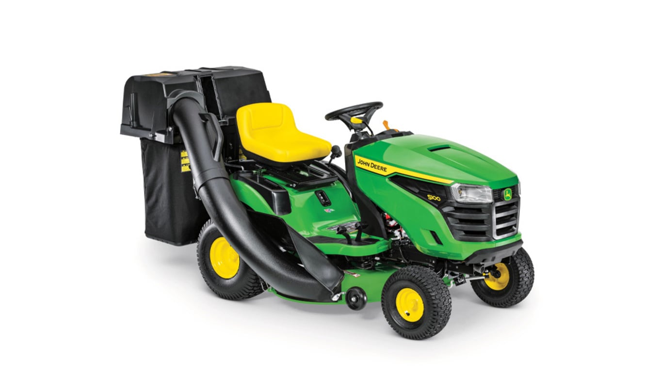 John Deere S100 42-in 17.5-HP Gas Riding Lawn Mower in the Gas Riding Lawn  Mowers department at