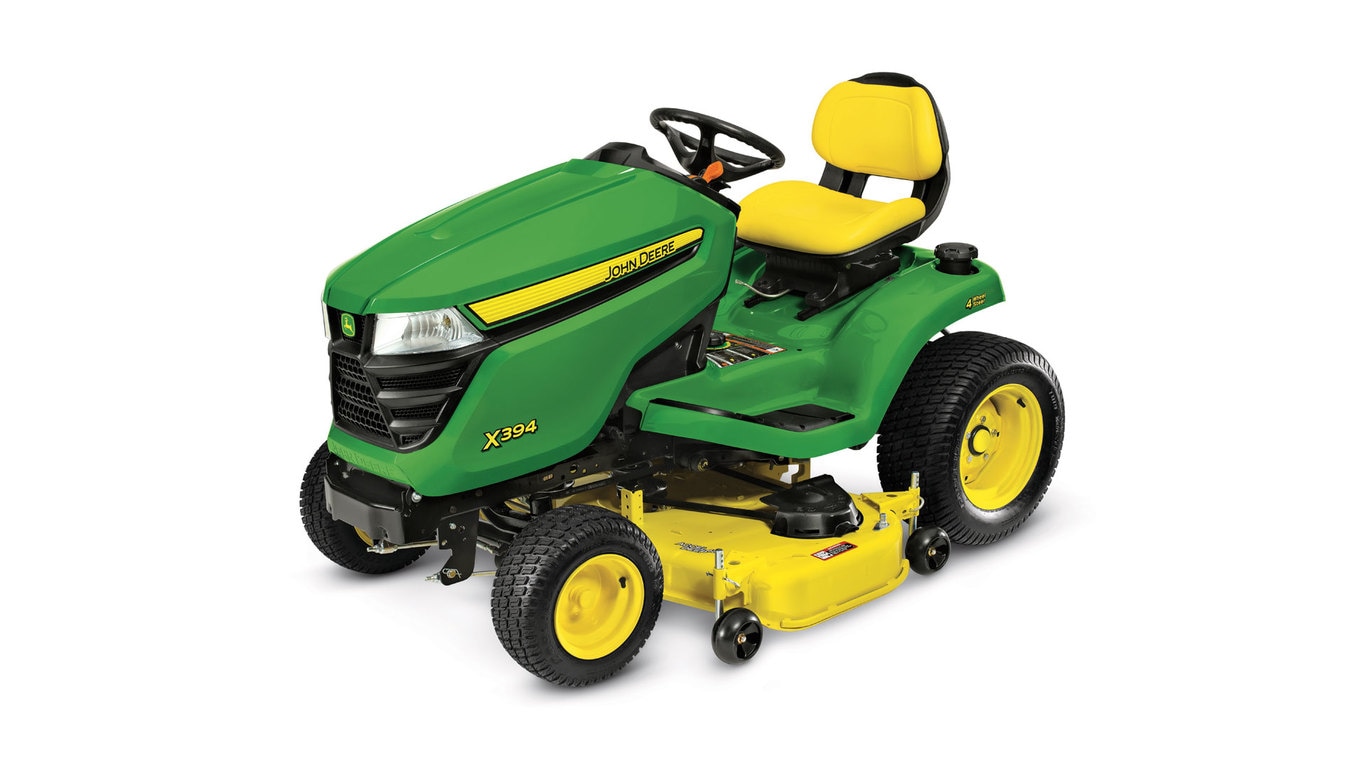 studio image of X394 select series lawn tractor