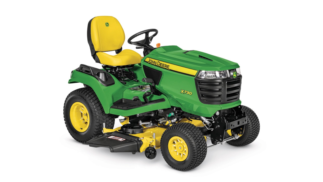 John Deere x730 signature series riding lawn tractor
