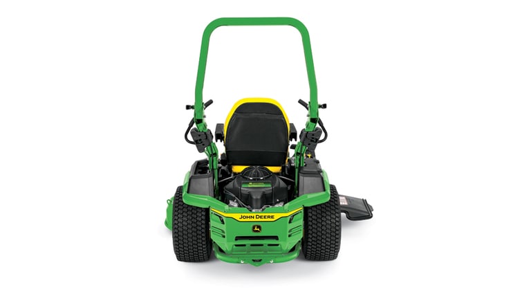 Studio image with a rear view of a Z530R mower