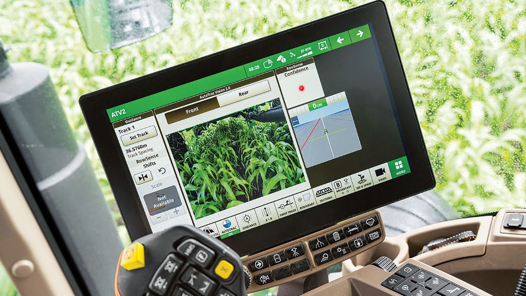 G5 Display in a Sprayer cab G5 Display in a Sprayer cab