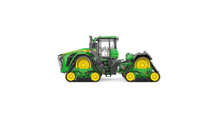 9RX 710 Static image displaying tractor