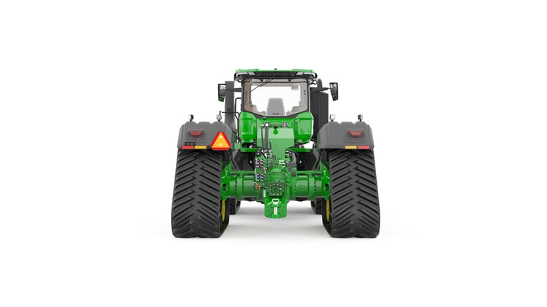9RX 710 Static image displaying tractor