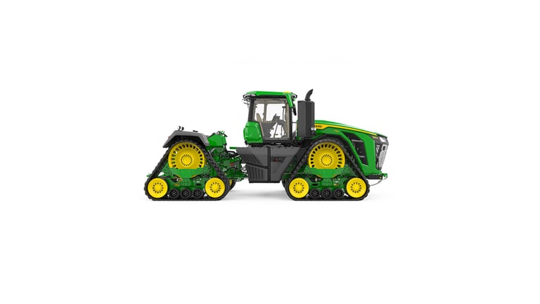 9RX 710 Static image displaying tractor