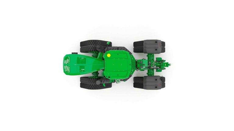 9RX 770 Static image displaying tractor