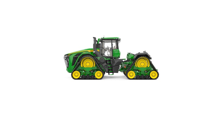 9RX 830 Static image displaying tractor