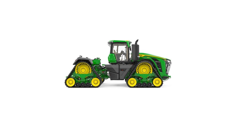 9RX 830 Static image displaying tractor