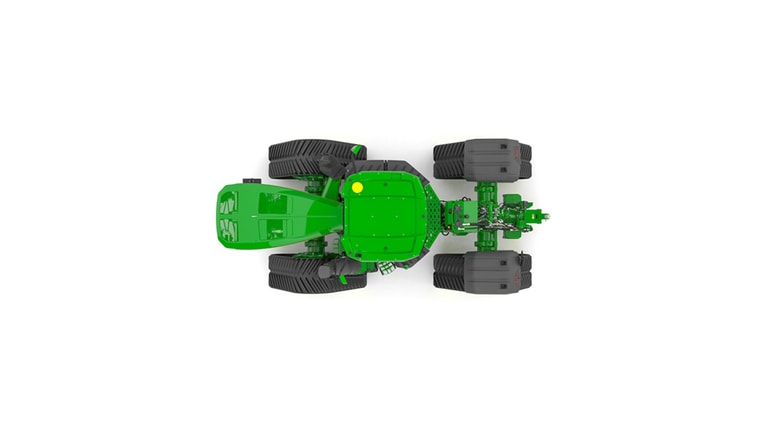 9RX 830 Static image displaying tractor