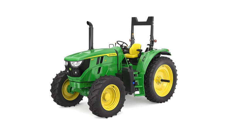 Studio image of John Deere 6M 110 Open Station Tractor (7th thumbnail)