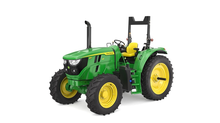 Studio image of John Deere 6M 120 Open Station Tractor (7th thumbnail)