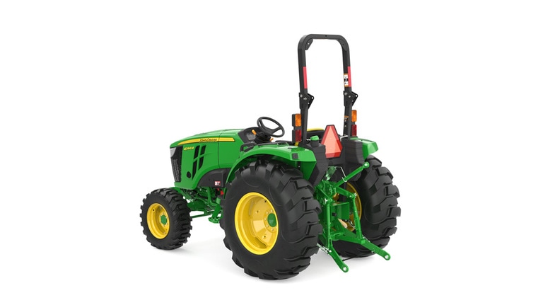 Rear left studio image of 4044M compact utility tractor (5th thumbnail)