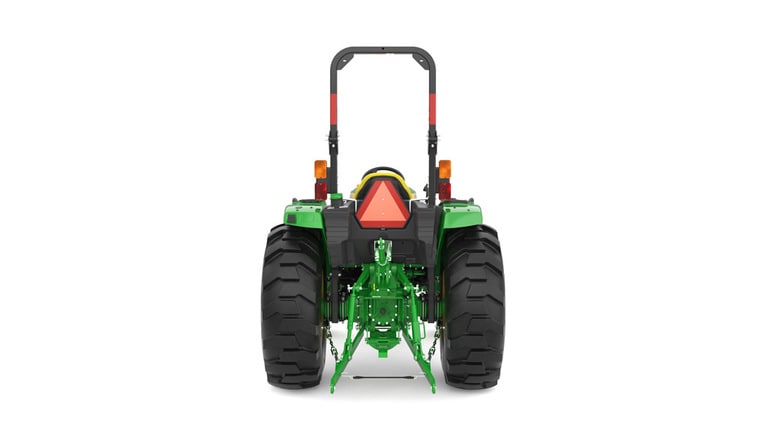 Rear studio image of 4044R compact utility tractor (7th thumbnail)