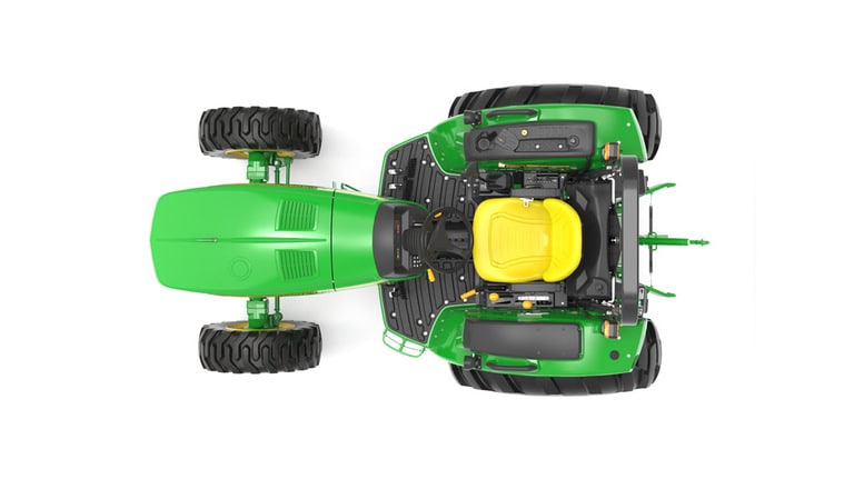 Top studio image of 4044R compact utility tractor (9th thumbnail)