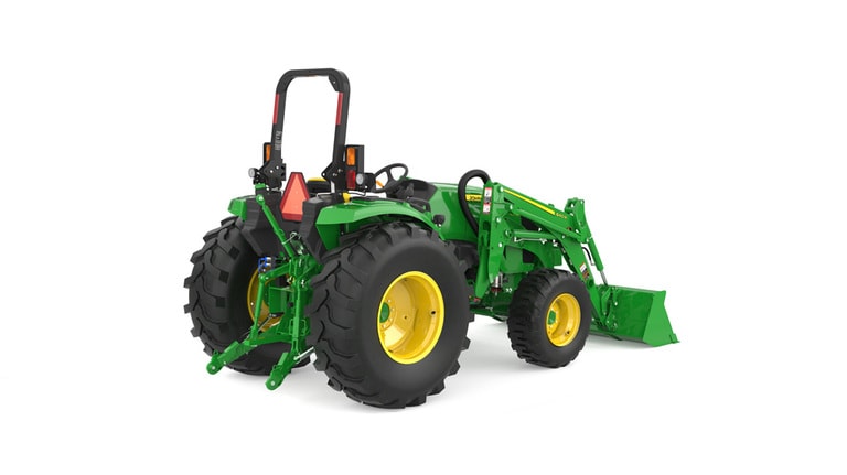 Rear right studio image of 4052m heavy duty compact utility tractor (6th thumbnail)