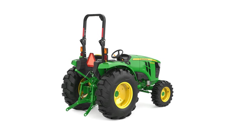 Rear right studio image of 4052m compact utility tractor (6th thumbnail)