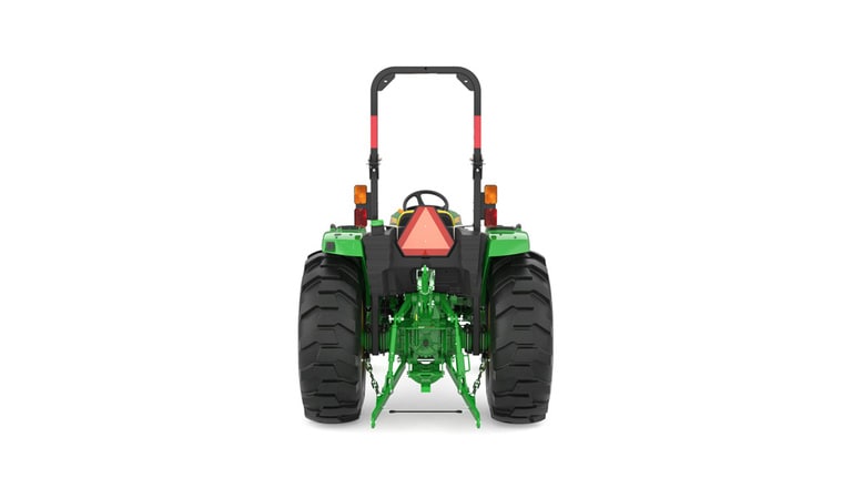 Rear studio image of 4052m compact utility tractor (7th thumbnail)